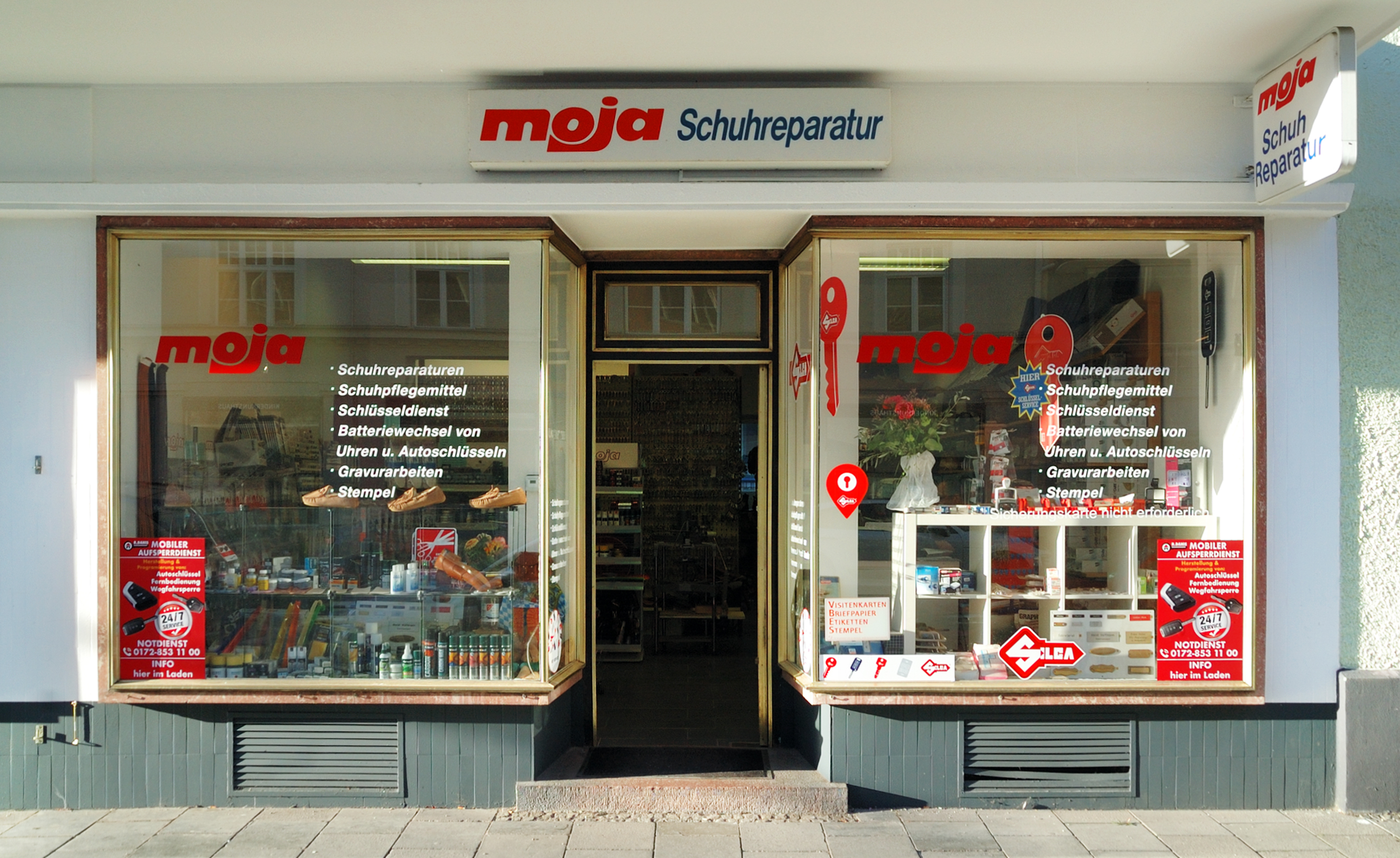 Schuh- & Schlüsseldienst Facebook, Instagram, YouTube, Bing, Yandex